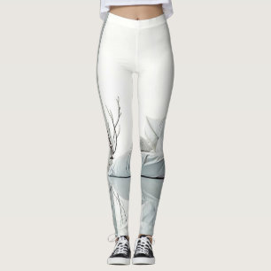 Minimalist Zen Interior Design Leggings