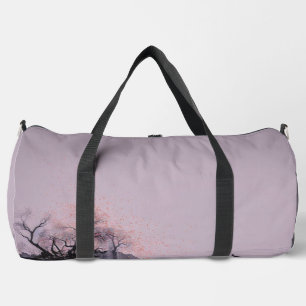Minimalist Zen Landscape Duffle Bag