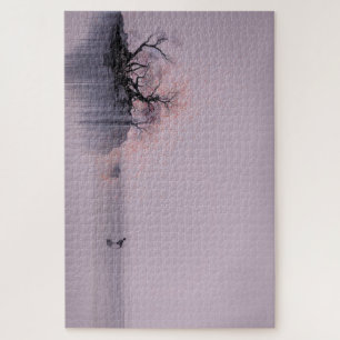 Minimalist Zen Landscape Jigsaw Puzzle