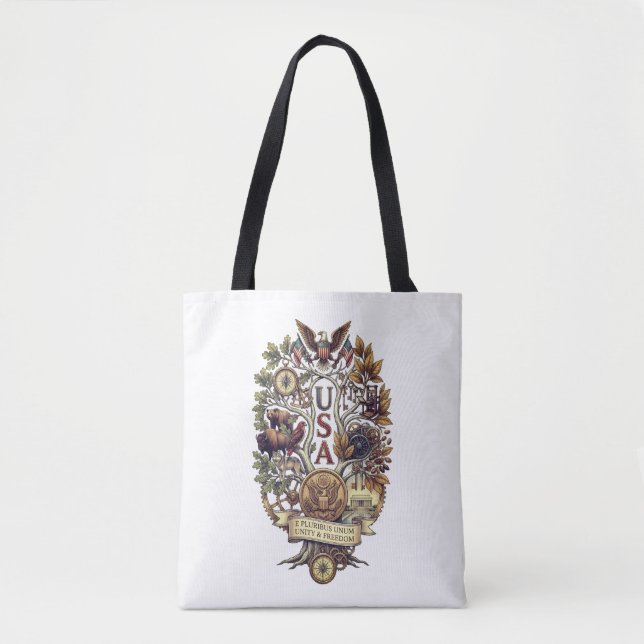 Minimalist Zen Symbolism Artistic bag (Front)