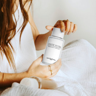 Minimalistic Bath Soak Label Set