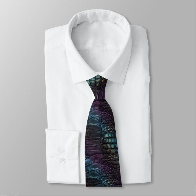 Minimalistic Best Gifts For Men Nature Inspired  Tie (Tied)