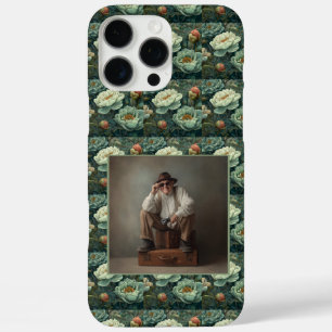 Minimalistic Bridesmaid Gift Peonies Floral Custom iPhone 16 Pro Max Case