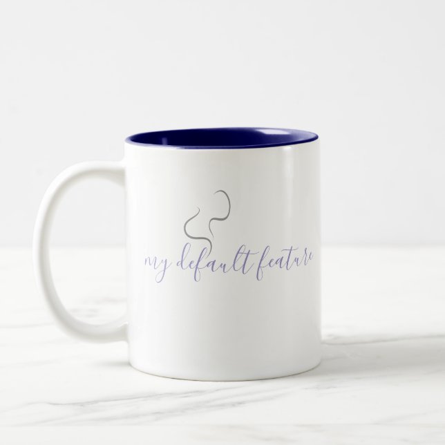 Minimalistic Coffee Mug Design (Left)