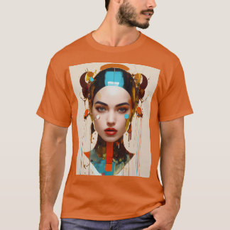 Minimalistic Crazy Goddess of Joke T-Shirt
