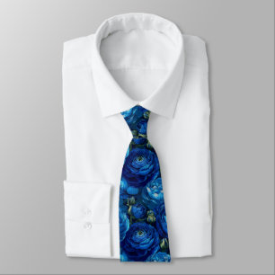 Minimalistic Dad Gifts Ranunculus Flower Tie