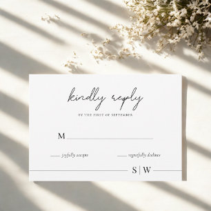 Minimalistic Design Invitation Elegant & Modern