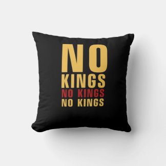 Minimalistic Design No Kings Rebellious No Kings C Cushion