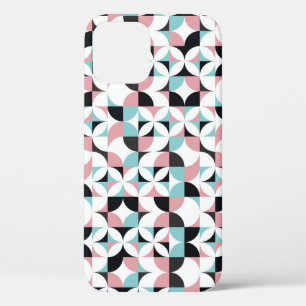 Minimalistic geometry, Scandinavian style artwork. iPhone 12 Case