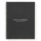 Minimalistic Grey Vintage Faux Leather