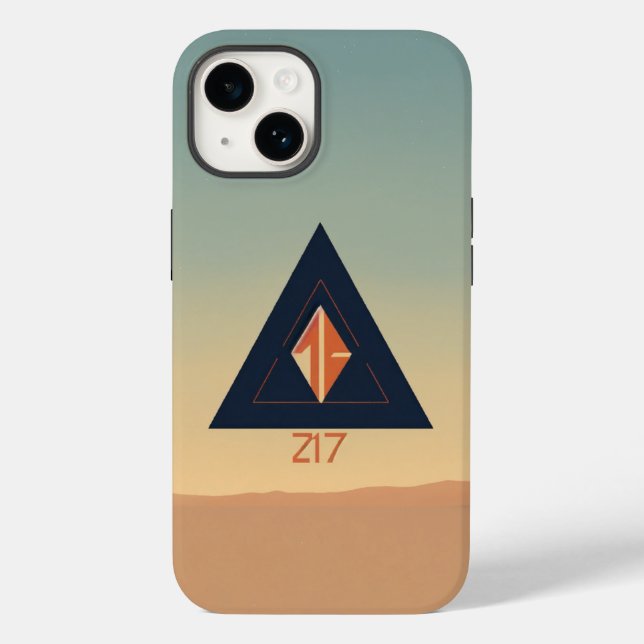 Minimalistic Indie Rock Band Logo iPhone Case  (Back)