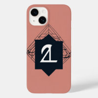 Minimalistic Indie Rock Band Logo iPhone Case