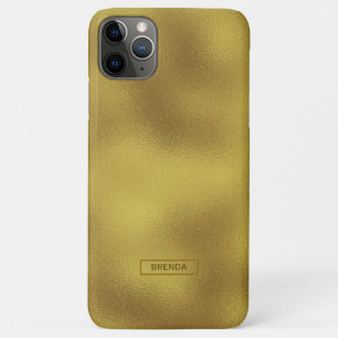 Minimalistic Iridescent faux gold foil Case-Mate iPhone Case