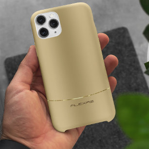 Minimalistic metallic gold background Case-Mate iP iPhone 14 Pro Case