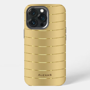 Minimalistic metallic gold background Case-Mate iP iPhone 13 Pro Case