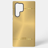 Minimalistic metallic gold background Shiny Stripe