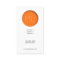 Minimalistic modern Business Card orange circle