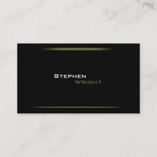 Minimalistic Modern Gradient Lines Business Card