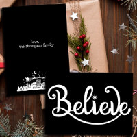 Minimalistic Modern Stylish Personalised Christmas