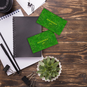 Minimalistic Modern Trainer Golf Business Card