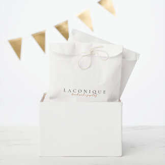 Minimalistic | Paper Shopping | Elegant Favour Bags
