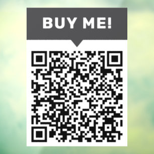 Minimalistic Personalised Promotional QR Code