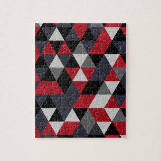 Minimalistic polygon pattern (Prism) Jigsaw Puzzle