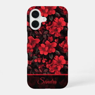 Minimalistic Retirement Gift Rose Custom iPhone 16 Case