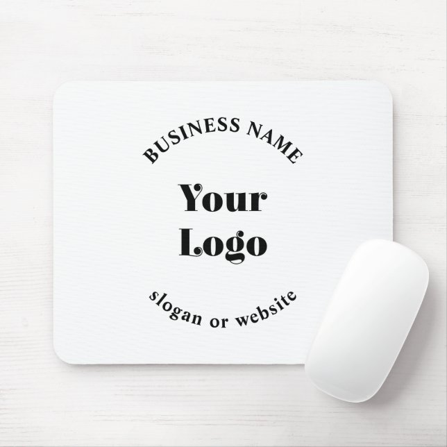 Minimalistic Retro-Modern Template for Your Logo Mouse Pad (With Mouse)