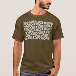 Minimalistic Saturnal Glitch Pattern aka Invasion  T-Shirt