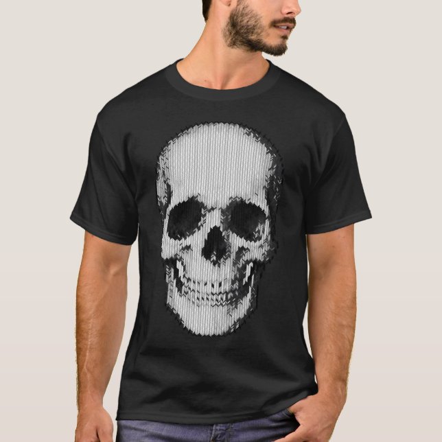 Minimalistic Skull T-Shirt (Front)