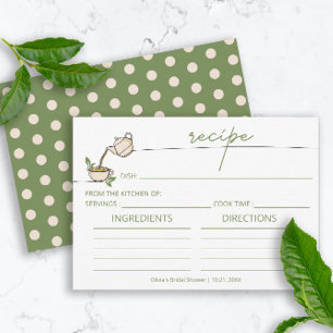 Minimalistic Tea Party Bridal Shower Recipe