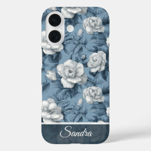 Minimalistic Thank You Gift Gardenias Flower Name iPhone 16 Case