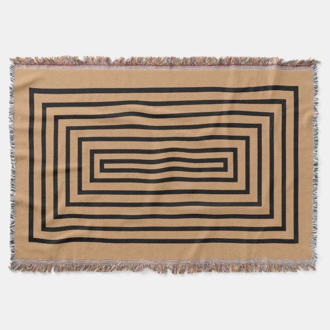 Minimalistic Throw Blanket (Front)