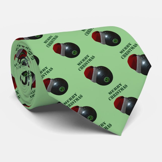 Minimalists Bowls Merry Christmas,  Tie (Rolled)