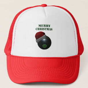 Minimalists Bowls Merry Christmas,  Trucker Hat