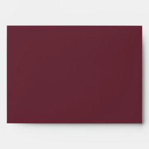 Minimalst Script Purple Plum Envelope
