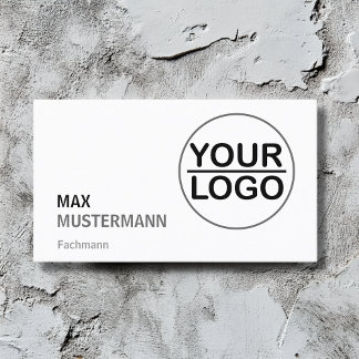Minimum Business Cards with LOGO