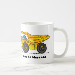 Mining Dump Truck Mug, Heavy Equipment Gift Coffee Mug