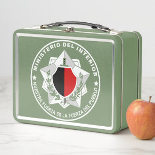 MININT Cuba Metal Lunch Box