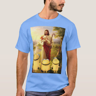 Minion Jesus Love family T-Shirt