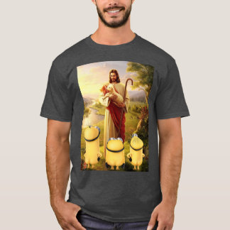 Minion Jesus Love friends T-Shirt