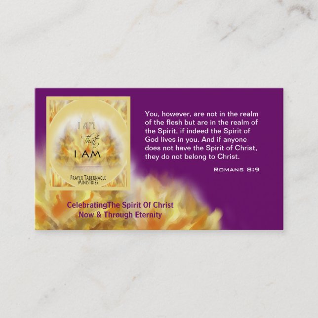 Minister Marco Brewer Business Card (Front)