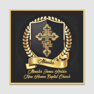 Minister  name tag