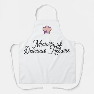 Minister of Delicious Affairs Apron