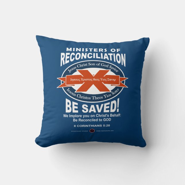 Ministers of Reconciliation Cushion (Front)