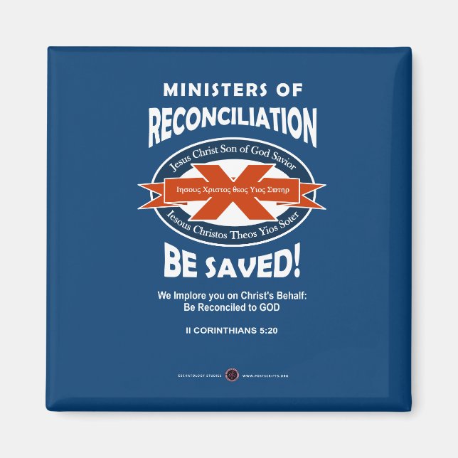 Ministers of Reconciliation Magnet (Front)