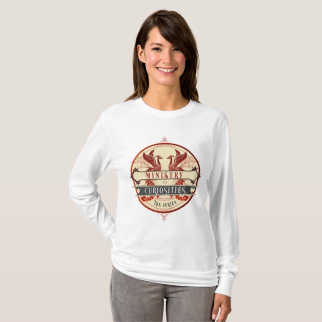Ministry of Curiosities long sleeve T-shirt (Front Full)