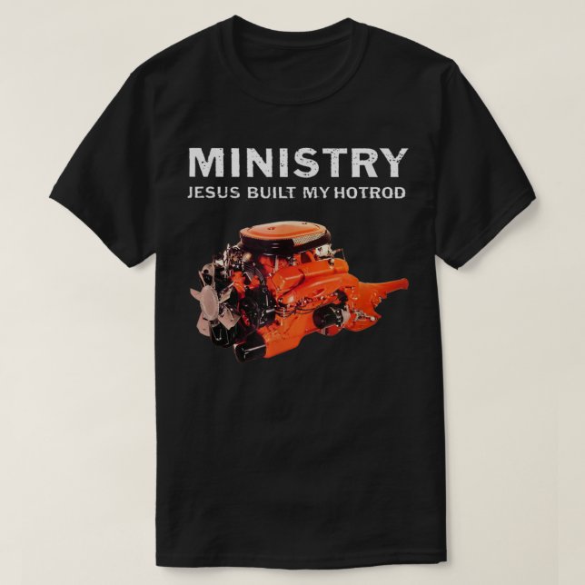 Ministry - Official Merchandise - Jesus Built My H T-Shirt (Design Front)