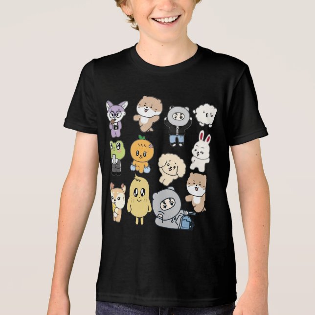 MINITEEN😂MINITEEN😂MINITEEN😂MINITEEN😂😂😂 Tri-Blend SHIRT (Front)